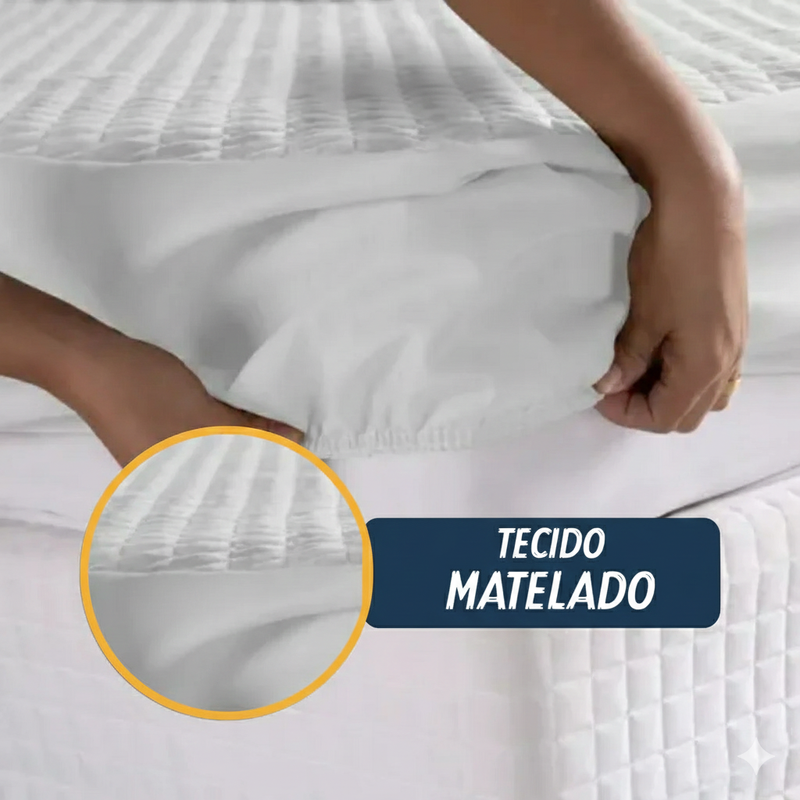 CasaConforto SleepGuard™ – Capa de Colchão Impermeável Premium | Compre 1 Leve 3 | Black Friday
