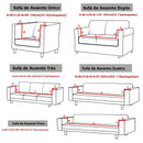 Capa de Sofá PolarFlex™ – Lã Polar + Tecnologia Super Stretch | Black Friday Compre 1 Leve 2